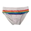 Herren Bademode Push Up Herren Badehose Regenbogen Bademode Sexy Badehose Für Mann Bikini Badeanzug Strand Shorts Homosexuell Bademode Desmiit J220913