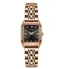 Classic Square Dial Ladies Kijk 22 mm kwarts beweging roestvrij staal modebedrijf simpleladies cadeau