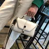 Evening Bags Shoulder Bag Summer Women Handbags De Luxe White Small Square Purse Female Genuine Leather Women's Mini Crossbody