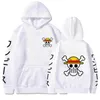 Sweat-shirt à capuche pour homme et femme, vêtement d'hiver en polaire, Luffy, Anime One Piece, Manga, garçon et fille