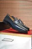 22S New Men Dress Shoes مسطحات جلدية مشبك المشي متسكعون أنيقة أعمال الحفلات التجارية مصمم أزياء في الهواء الطلق الرجال الحجم غير الرسمي 38-45