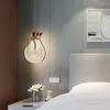 Pendantlampor 2022 Designer L￤tt upph￤ngningslampa Led vardagsrum sovrum modern bar lycklig v￤ska h￤ngande inomhusbelysning fixtur e14
