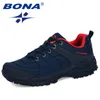 Veiligheidsschoenen bona ontwerpers wandelen man nubuck lederen gaas buiten mannen sneakers klim sport trendy 220921