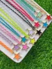 Pendant Necklaces 5PCS Arrival Colorful Enamel Star Shape Charms Jewelry Gold Color Chain Necklace Party Anniversary Gift