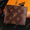 Classic Type Billfold For Woman Shopping Coin Purse High Quality Genuine Leather Wallet Card Holders Luxury Brand With Box271m