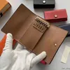 Hot quality genuinel leather Key Wallets mens shortwith box luxurys designers wallet womens purse credit card holder baiying