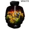 Heren Hoodies 2022 Cool CS GO 3D Gedrukte sweatshirts Teller Strike Global Offensive Men Vrouwen Kinderen Hoodie Streetwear Tops