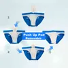 ملصقات السباحة للرجال Desmiit Mens Swimming Sweat Sexy Push Up Pad for Swimsuit Bikini Swimsuits Shorts Gay J220913