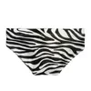 Roupas de banho masculinas novos shorts de natação de estampa de zebra europeia Americana Fashion Sexy Baixa cintura com push short short short Summer Beach Surf Bikini J220913