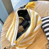 Cosmetic Bags Cases Cosmetic Bag Women Striped Makeup Case Organizer Korean Tassel Cosmetic Pouch Necesserie Travel Toiletry Bag Canvas Beauty Case 220921