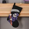 Halloween Décoration Chaussettes Avec Crâne Fantôme Imprimer Cadeau Sac Horreur Scène Décor Chaussette Pendentifs Événement Fête Fournitures RRB15603