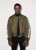 Men Jackets Bone Pattern Street Trend Jacket Coat Letter Bordado Windbreaker Outerwear