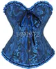 Waist Tummy Shaper Corset Top Sexy Lace Plus Size Erotic Zip Floral Women Bustier Corsets Overbust Lingerie Vintage Victorian Fashion Drop 220921