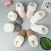 Slippers Cotton Slippers Women Household Home Shoes Faux Fur Sandales Waterproof Men Sandals Winter Nonslip Sandalias In Stock 220921