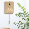 Wandklokken houten grote klok modern ontwerp 3d koekoek slinger mechanisme keuken badkamer huis decoractie reloj de pared cadeau