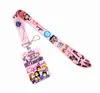 Groothandel Verpleegster Anime Kaarthouder Lanyard Sleutelhangers Accessoire USB ID Badge Houder Sleutels Koord Nekkoord Mobiele telefoon riemen Lanyard Geschenken #024