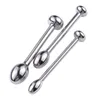 Itens de beleza de aço inoxidável uretral cateteres de pênis Penis Plug Stimulação Massagem BDSM Dilator Metal Stick Male Sexy Toys for Men