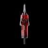Dövme İğneleri CNC 20PCS Kırmızı Cartidg Yuvarlak Liner Şırıngası S MAKİNELERİ İÇİN RLRS0.3mm0.35mm Tek Kullanımlık 220921