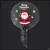 Partydekoration 20 Zoll transparenter Ballon Weihnachtsgeschenk Bobo Kristallblasenballons Runde Hochzeit Geburtstag Drop Lieferung 2021 Ho DH9GA