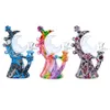 smoking accesssories new color style printed artemis dab pipes