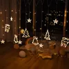 Decorazioni natalizie Elk Bell String Light LED Decorazioni natalizie per la casa Appeso Ghirlanda Decorazioni per l'albero di Natale Ornamento Regalo di Natale Navidad Anno 220921