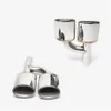 Exhaust Muffler Tip For Benz W204 C180 C200 C260 2008-2013 C63 M sport 304 Stainless Steel Four Out Tailpipe