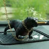 Favor de fiesta 2022 marca de moda perro ornamento Mini Bully Pitbull coche cabeza sacudiendo decoración Interior