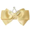 Hair Accessories Kids Baby Girl&#39;s Bow Crown Ribbon Stereo Hairpin Korean Version Born Clip Girl Bowsbaby Meisje