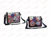 Deluxe Design Cross Body Bag Nowy portfel Messenger Paczka Messenger Portse Casual Short Bag Cartoon Letter Wzory listonosze