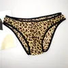 Unterhosen Herren U Convex Bag Sexy Unterwäsche Großhandel Soft Net Mesh Translucent Cute Leopard Gedruckt Low-Waist Slips