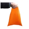 Emballage cadeau 50 Pcs/Lot sacs de courrier Orange grande taille sac de rangement givré auto-scellant PE matériel enveloppe Mailer Postal étanche