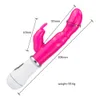 Kosmetyki Królik wibrator dildo seksowne zabawki dla kobiet podwójne wibracje silikonowe wodoodporne samice pochwy łechtaczki masażer g stymulator punktowy