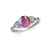 Band Ringe Klassische Böhmen Retro Stimmung Stein Ring Emotion Gefühl Temperatur Ändern Farbe Ringe Für Frauen Schmuck