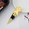 Zinklegering Julvinflaskstoppare Kök Bar Santa Bird Shaped Decorative Wine Accessories