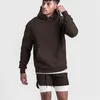 Felpe con cappuccio da uomo Felpe con cappuccio casual Felpa da bodybuilding Uomo Palestre Fitness Giacca con cappuccio in cotone Capispalla Abbigliamento sportivo maschile Top Abiti autunnali