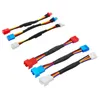 Computer Cables 10pcs/lot Fan Resistor Cable 3Pin Male To Female Connector Reduce PC CPU 4P Speed Noise Slow Down