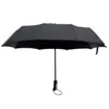 Automático guarda -chuva dobrável à prova de vento Ten Bone Luxury Luxury Business Rain Rain Sun Protection UV Gift Parasol SN4171