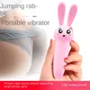 Beauty Items 2022 Die neuen Jumping Bunny Vibratoren für Frauen Masturbator Stick Aldult Flirt Cute Mini AV sexy Toys Shop Vibrator