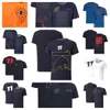 2022 New F1 T-Shirt Formula One T-Shirt Racing Team Te-Logo T-Shirt Summer Men Sports Sportable Short Short