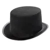 Bérets Victorien Steampunk Gothique Top Hat Avec Lunettes Amovibles Bowler Jazz Cap Halloween Cosplay Carnaval Costume Accessoire