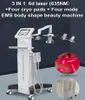 Clinic use 3 in 1 slimming equipment 6D 635nm lipo diode laser withCryo pad skin tighten cryolipolysis fat reduce system body shape weight loss beauty machine