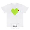 Designer Mens T-shirt Womens Tshirt Loose Casual Love Eye Letter Imprimé Pure Coton Round Cas T-shirts Couple Polo Casual Polo Polo