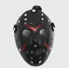 Maskeradmasker Jason Voorhees fredag ​​den 13: e skräckfilm Hockey Scary Halloween Costume Cosplay Plastic Party Masksees RRE14356