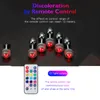 Beauty Items Led Metal Anal Plug Colorful Light No Vibrator Vagina Massager Butt Remote Control Erotic Adult Game sexy Toys For Men Women