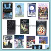 Gry karciane Tarot Oracle Cards Fortune Telling Game Toys Art Nouveau The Green Witch Celtic Thelma Steampunk Board Deck Whole D1551007