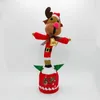 Ny elektrisk leksak Santa Snowman Dancing Cactus Sand Sculpture ing Electric Plush Toys Learning To Talk and Sing Doll2123383