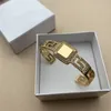 Designer Bracelet Cuff Bangle Men Womens Gold Diamond Classic Letter Bangles Jewelry Women High Quality Adjustable Bracelets