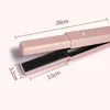 Выпрямители для волос керлинг железо мини -USB Recharge Wireless Ceramic Styling Tool Curler Flat Dry 220921