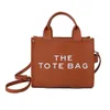 A sacola totes bolsa feminina designer sacos de moda all-match shopper ombro bolsas de couro 26/21/10cm