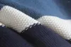 Hommes chandails hommes surdimensionné pull noir lâche squelette rayé Vintage rétro tricoté 2022 automne coton pull unisexe